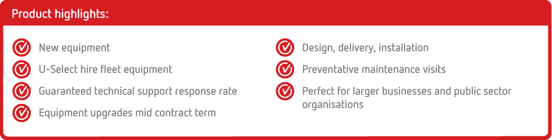 U-Select Big Hire product details