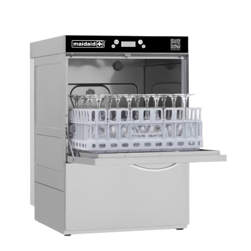 Maidaid C40WSD C Range Commercial Glasswasher with Water Softener – Single Phase