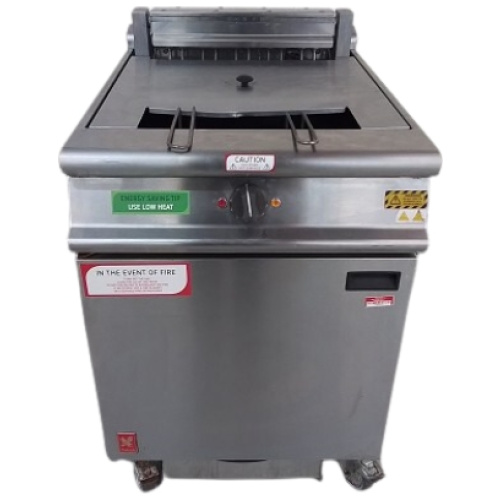 Falcon E3860F Single Pan Twin Basket Fryer with Filtration