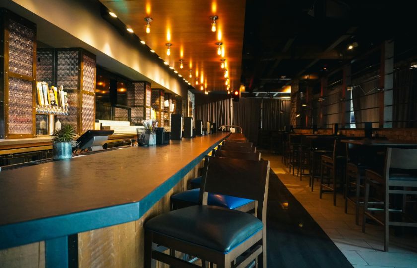 Bar front of house
