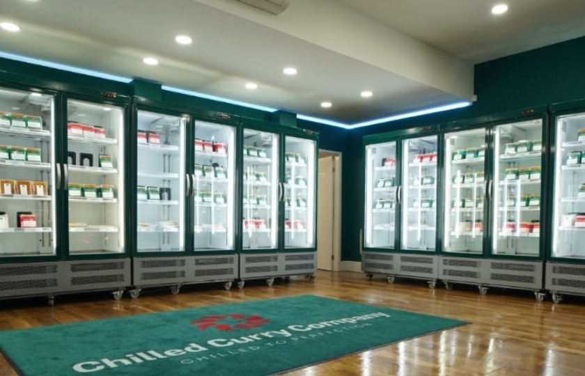 Branded refrigeration food and beverage display fridge equipment