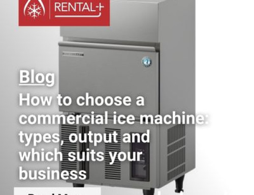 How to choose a commercial ice machine: types, output and which suits your business