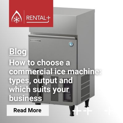 How to choose a commercial ice machine types, output and which suits your business - Ice machine in a bar